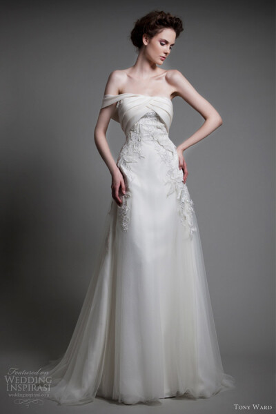 tony ward bridal 2013 fleur de lune wedding dress婚纱 礼服 裙子 时尚 摄影