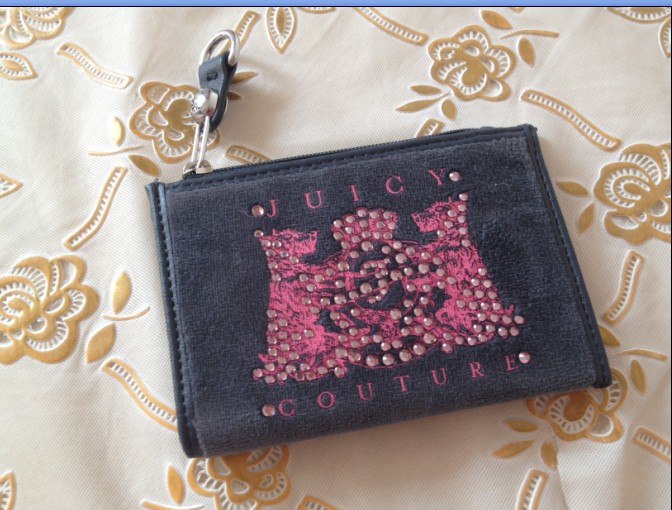 JUICY COUTURE 皇冠水钻 零钱包