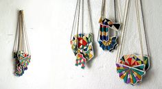 Embroidered Necklaces