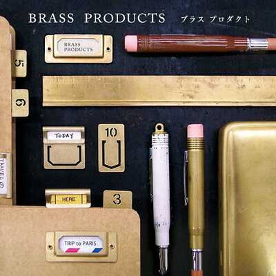 Midori Brass 黄铜 复古 文具 系列 金属 13款可选