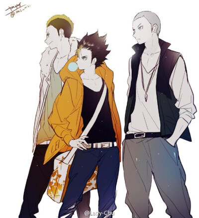 【排球少年！！】分享图片(*′艸`*)~ by：❀ヤサイ✿ http://t.cn/zjEVs7s