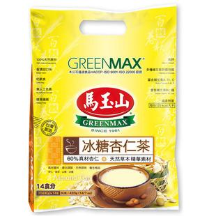 台湾进口零食品冲调休闲饮品 马玉山冰糖杏仁茶420克 2包全国