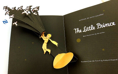 The Little Prince Pop-Up book 小王子 立体书