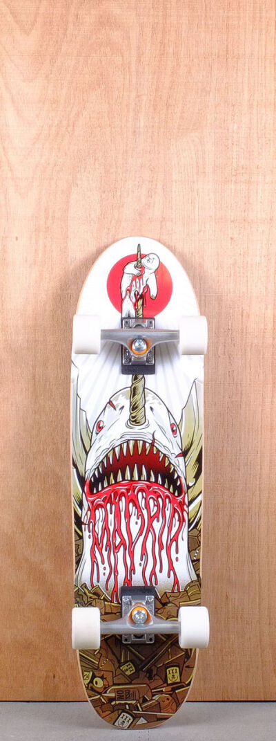 Madrid 33&amp;quot; Gnarwhal Longboard Complete Bottom