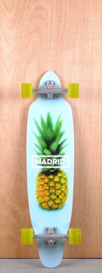 Madrid 36&amp;quot; Pineapple Longboard Complete Bottom