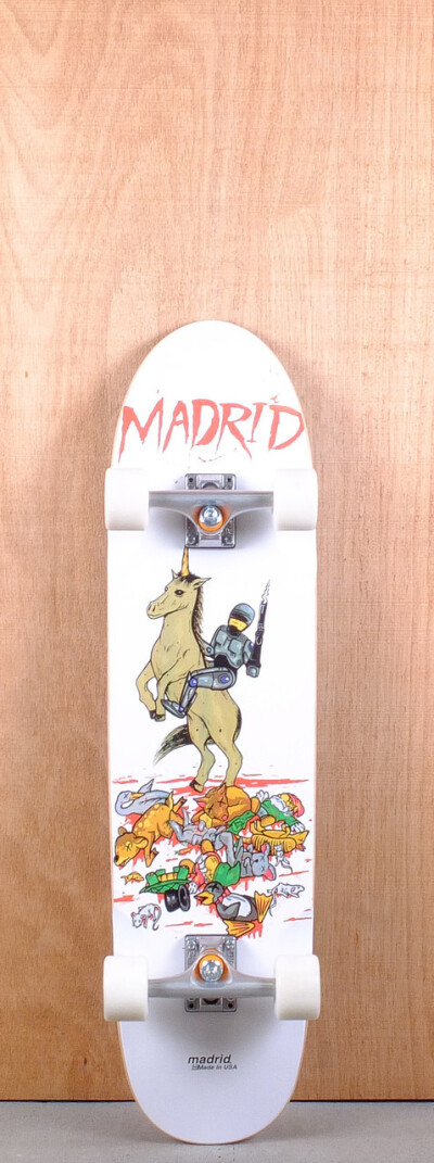 Madrid 36&amp;quot; Robomerc Longboard Complete Bottom