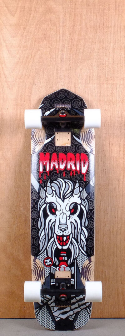 Madrid 36&amp;quot; Wendigo Longboard Complete Bottom