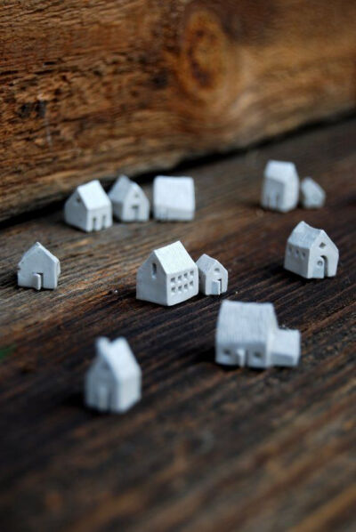 Oh, little houses. You are so cute.