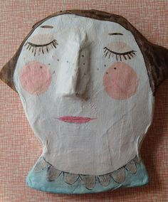 papier mache self portrait