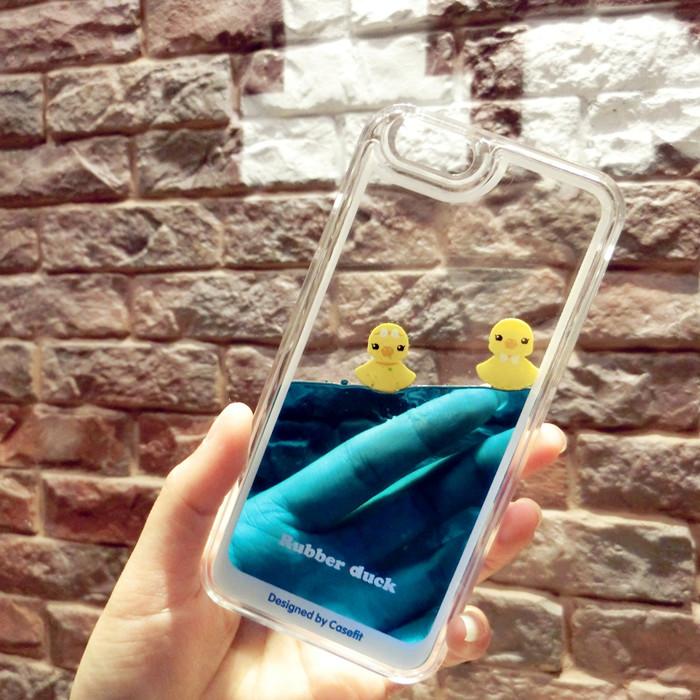 2015夏 韩国游泳小黄鸭iPhone6iPhone6plus手机壳保护套鸭子