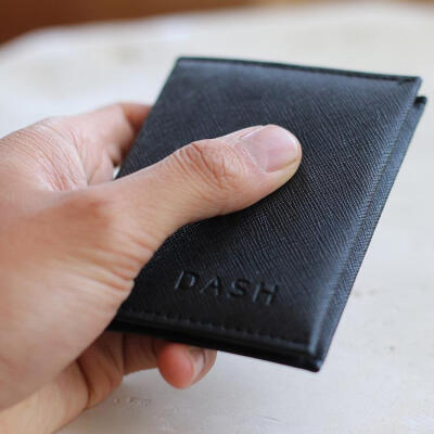 美国Dash Bifold潮超薄便携创意男士女士小钱包 钱夹皮夹名片卡包