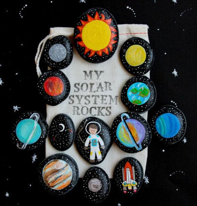 Solar System Story Stones and Painted Rocks / by Thrive360Living