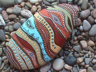 Hand Painted Stone