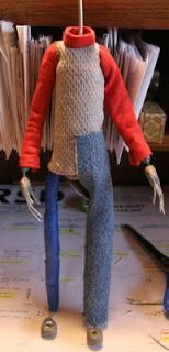 The Hollow Boy Production Blog: Puppet Fabrication (Built Up Method) and Clothing for Stop-Motion Puppets - Part 3