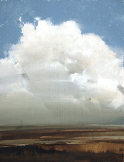 水彩艺术家 Joseph Alleman 的风光水彩画。