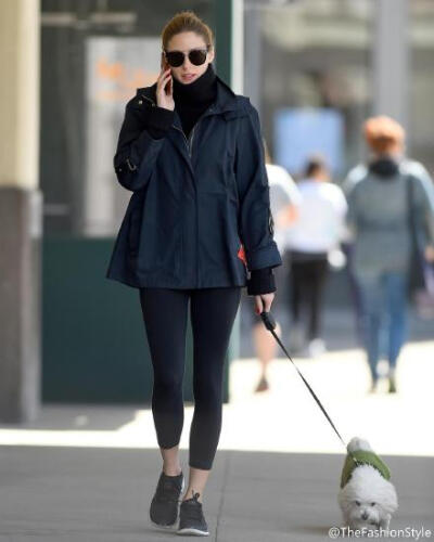 #名媛街拍# —— #Olivia Palermo# in Brooklyn。 2015.4.15