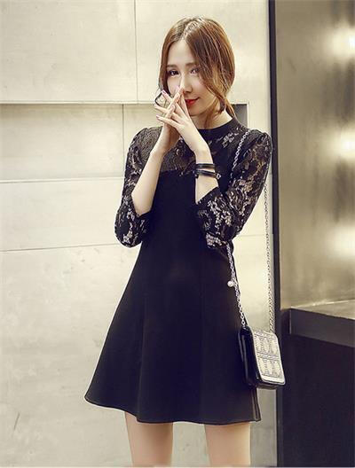 2015年最流行的气质蕾丝连衣裙