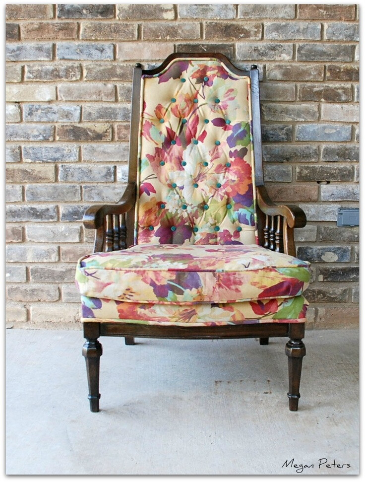 &amp;quot;The Posy Chairs&amp;quot; - upholstered chairs in floral fabric