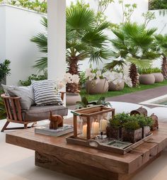 outdoor oasis (home, design, deck, patio, backyard)