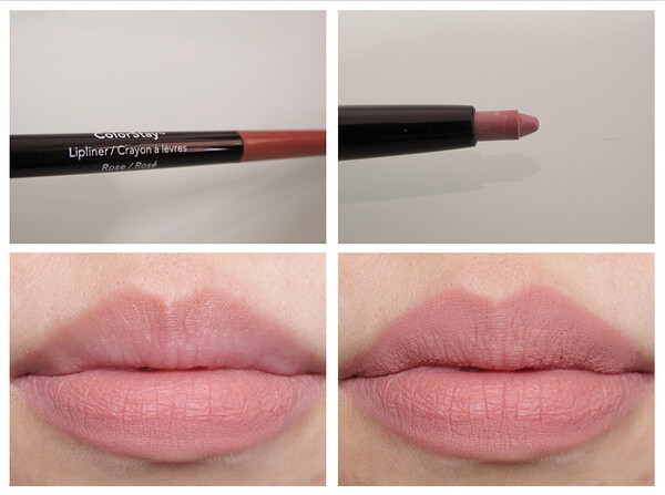 Revlon Lip Liner - Rose. 很自然的粉色，比我的唇色稍微浅一点。跟唇膏比起来还是有点干的，不过上面叠一层润唇膏的话很好看\(≧▽≦)/ 适合腮红重一点的妆