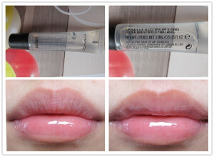 MAC clear lipglass.