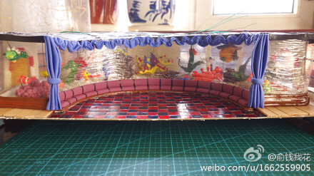 mark黏土手工强人，海贼王西西星人的“桑尼号”，楼主：西西星人G。O俞钱我花 @黄小鱼手工 @贝___贝