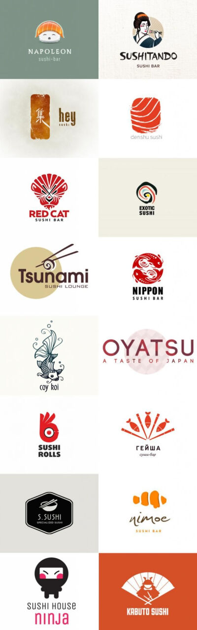 grafiker.de - Logo-Inspiration: Sushi