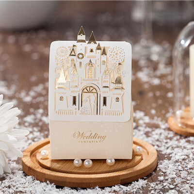 童话城堡，梦幻的婚礼回礼 喜糖盒