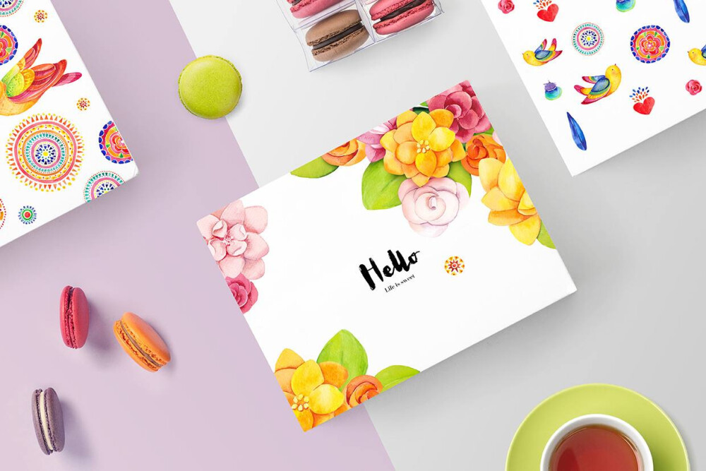 Life Is Sweet Macarons Agency:?SoNice Design Studio Project Type: Concept Location: Ternopil, Ukraine Packaging Content: Macarons