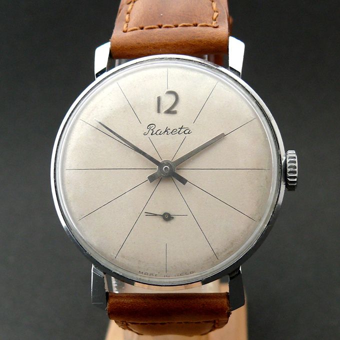 •CONCRETE ON LEATHER• - enochliew: Raketa Watch (model unknown) Raketa...