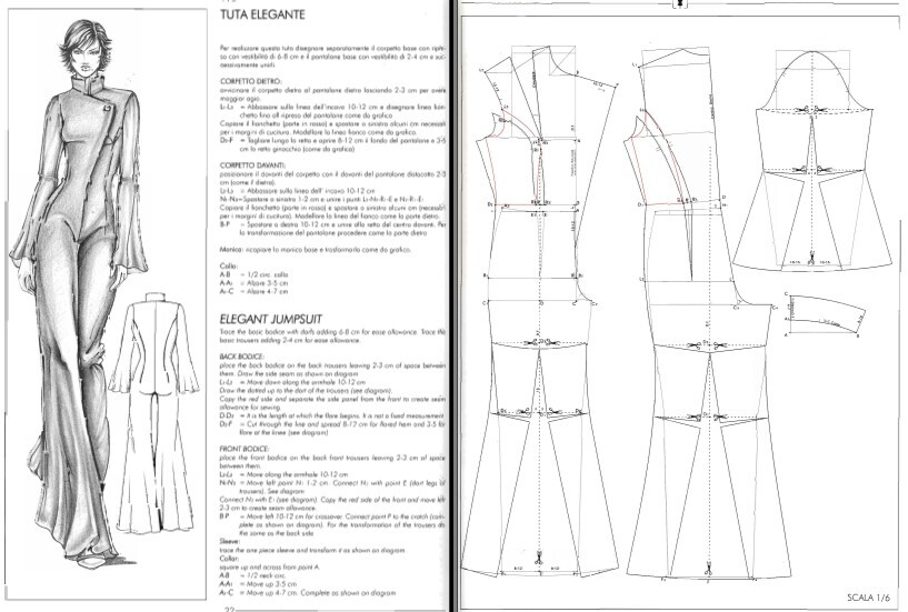 服装设计资料 Il Modellismo 女装款式制图设计打板技巧