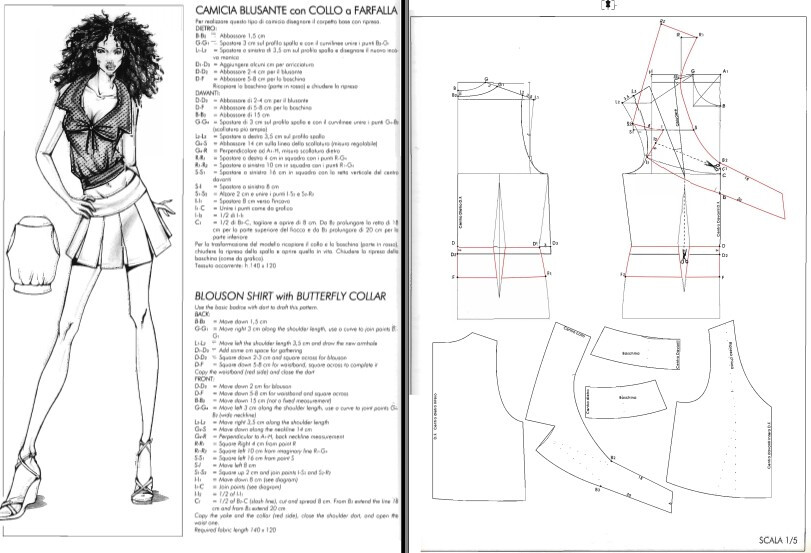 服装设计资料 Il Modellismo 女装款式制图设计打板技巧