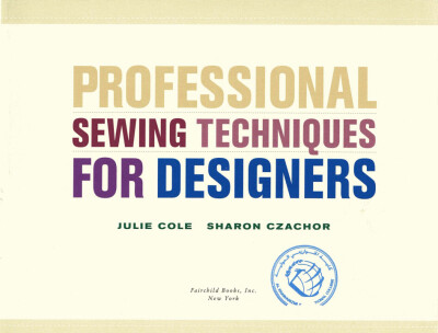 Professional Sewing Techniques for Designer 服装设计专业结构