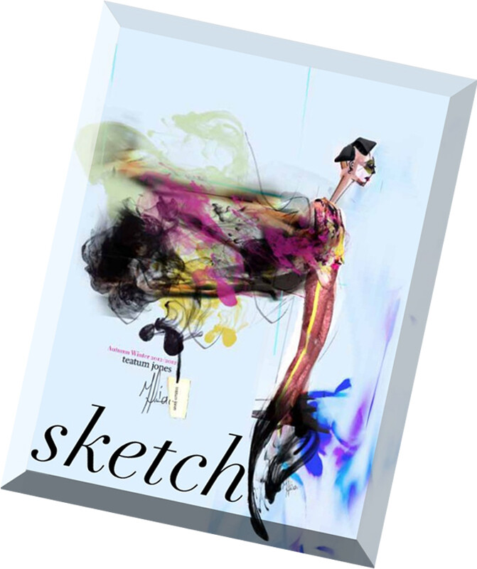 时装设计师速写本 fashion sketchbook 时装鞋子手绘插画效果图