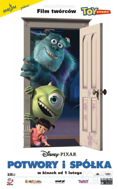 迪士尼，Disney，怪兽电力公司，Monsters, Inc. 毛怪，萌，动画，壁纸，桌面