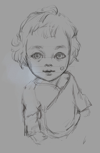 干女儿小梦淳(*^__^*) ~-bain-片片__涂鸦王国插画