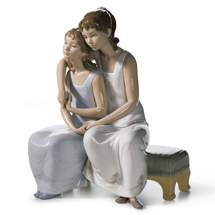 代购 西班牙Lladro Families and Motherhood雅致工艺品 姐妹情 多款