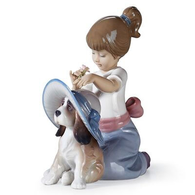 代购 正品代购 西班牙Lladro Children雅致工艺品 摆件 孩子和宠物