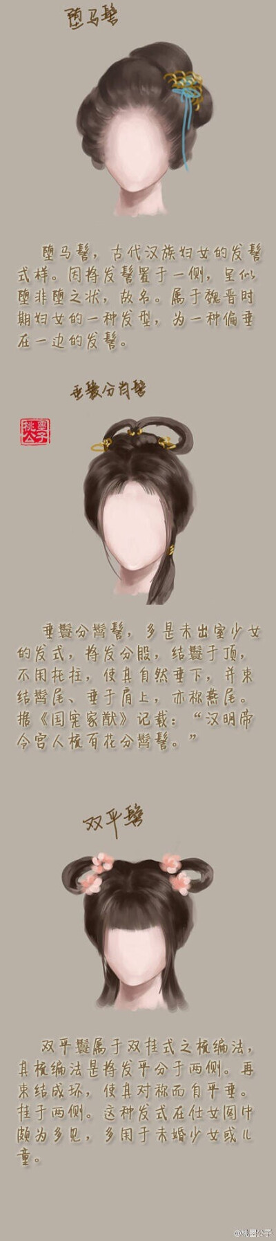 盘点古代女子的多种发型，你最喜欢哪一种？涨知识！！