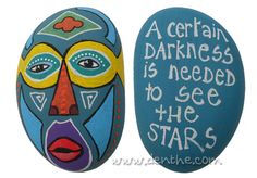 Painted rocks - denthe art