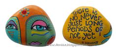 Painted rocks - denthe art