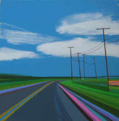 路上的风景，美国艺术家Grant Haffner