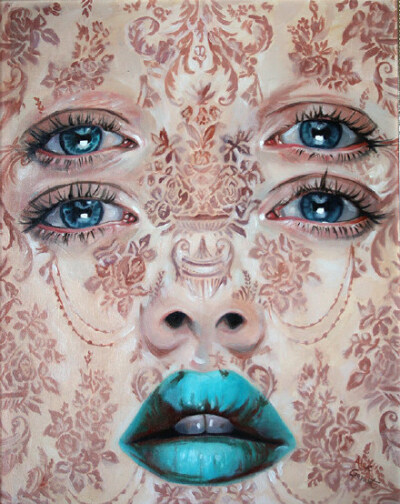 加拿大艺术家 Alex Garant 油画作品