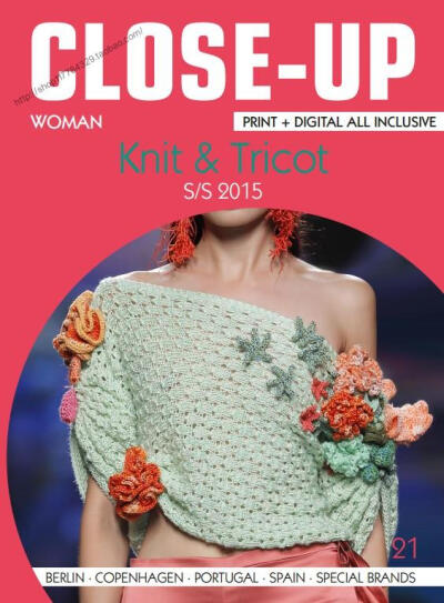 2015年服装设计close 春夏女装针织衫流行趋势-close-up woman knit&amp;amp;tricot SS 2015