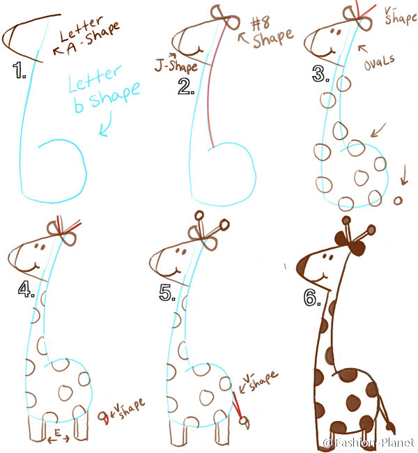 来，手把手教你画简笔画之长颈鹿篇。没错，就是可爱的长颈鹿君。步骤很简单，准备纸笔一起来玩。