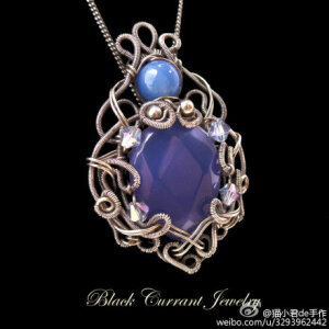 #猫小君de图片分享# wire jewelry 金属绕线珠宝首饰（图片来自外网）