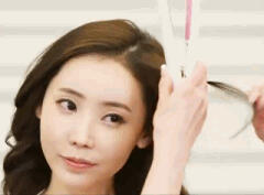 #hairstyle# 教你扎出减龄感的蓬松丸子头。