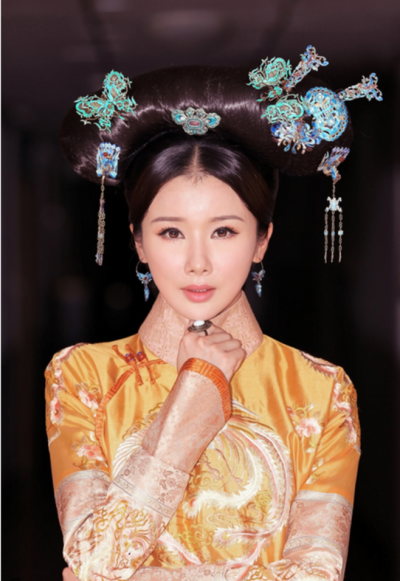 【梦回大清】孙菲菲古装清装。 #古装美人...