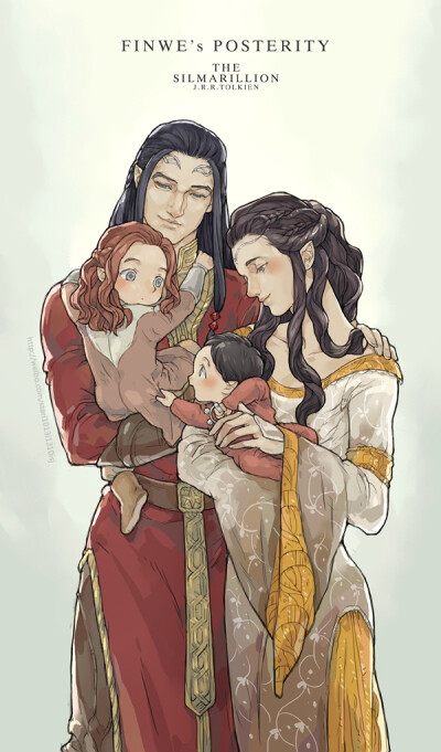 #费诺##Feanor##诺丹妮尔##Nerdanel##梅斯罗斯##Maedhros##梅格洛尔##Maglor#