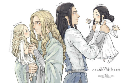 #凯兰崔尔##Galadriel##芬罗德##Finrod##特刚##Turgon##雅瑞希尔##Aredhel#